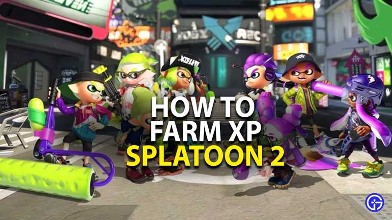 how to farm xp in splatoon 2