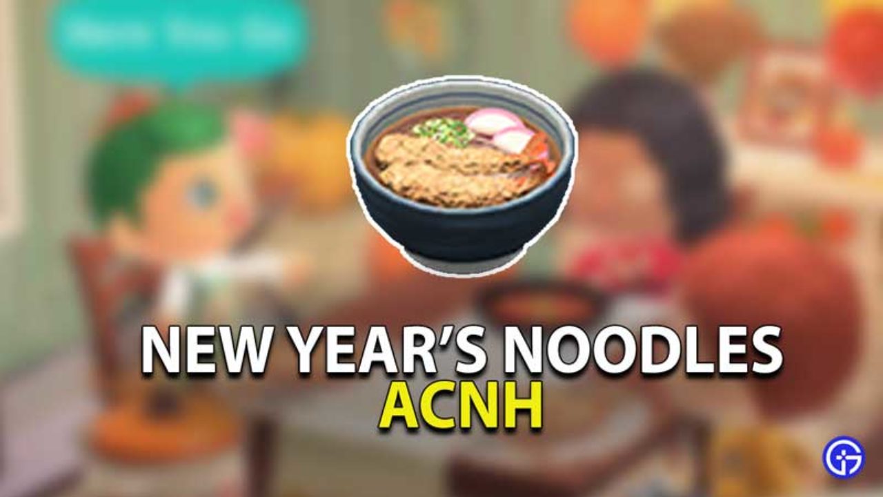 How To Get New Year S Noodles In Acnh New Year S Eve Food Item - roblox noodle hat