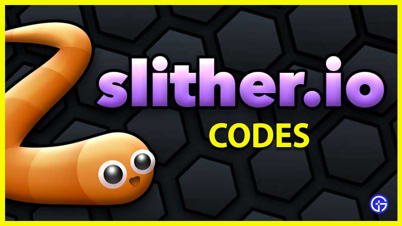 Slither IO Codes & Cheats (August 2023)