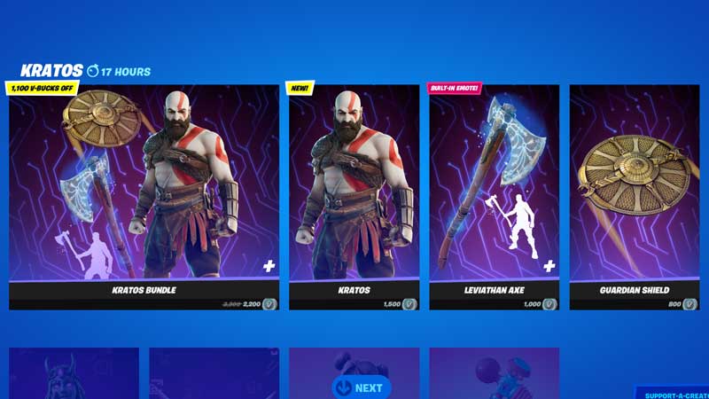 how to get kratos skin in fortnite chapter 2 season 5