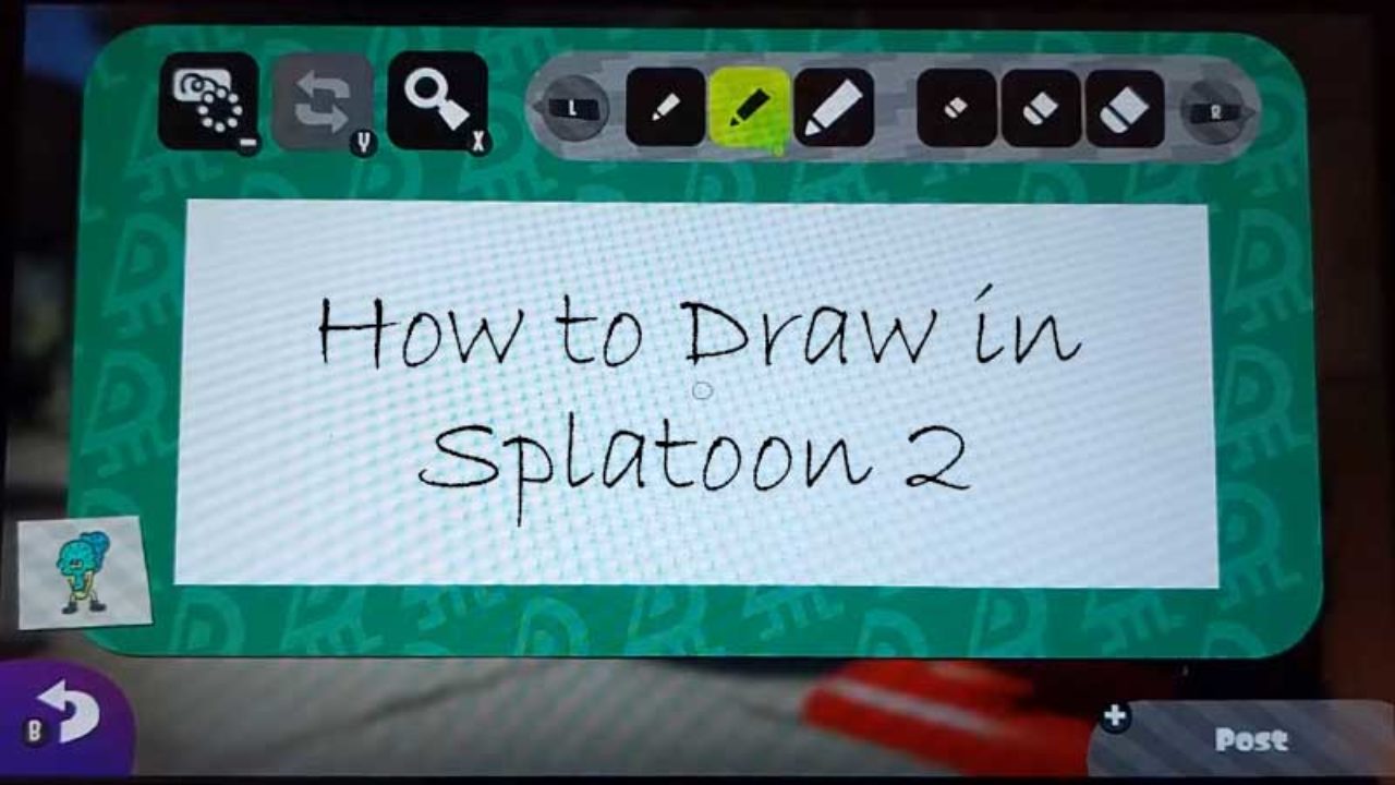 How to Draw in Splatoon 21? Guide to Post Online on Switch
