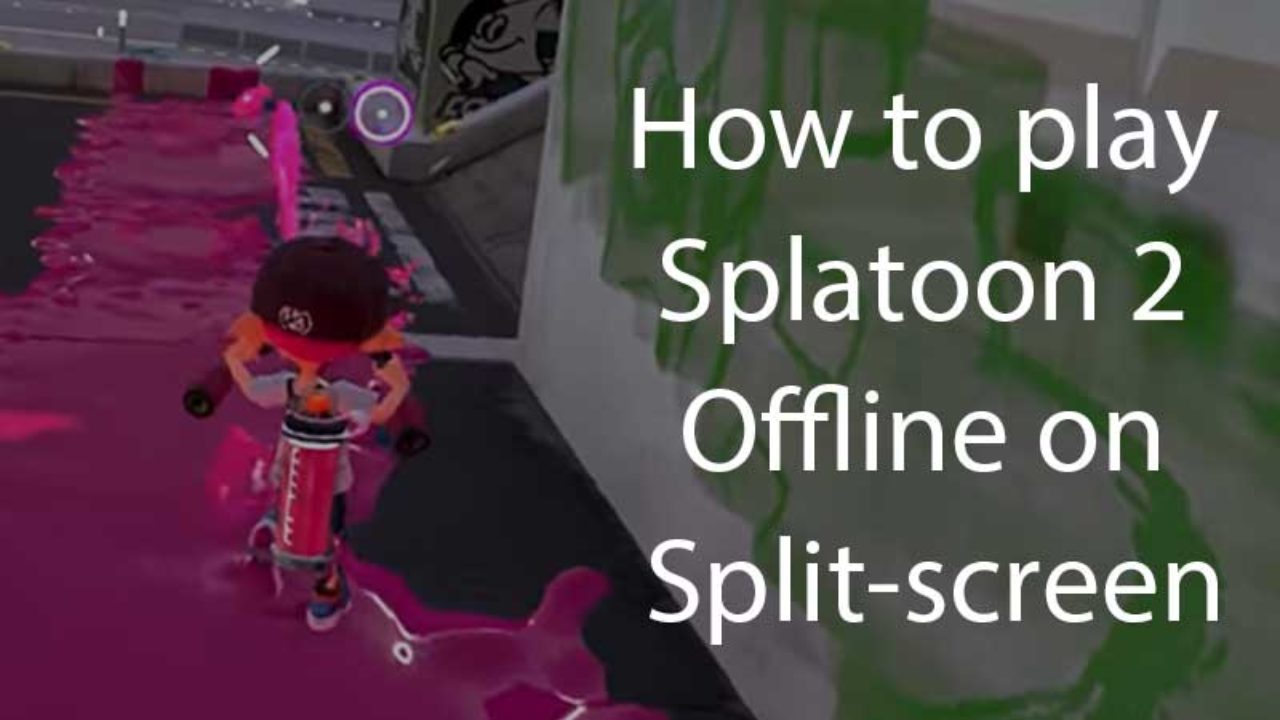 How To Play Splatoon 2 Offline How To Play On Splitscreen - is roblox xbox one split screen