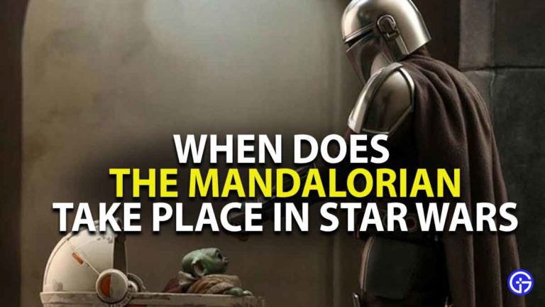 When does The Mandalorian take place in the Star Wars timeline?