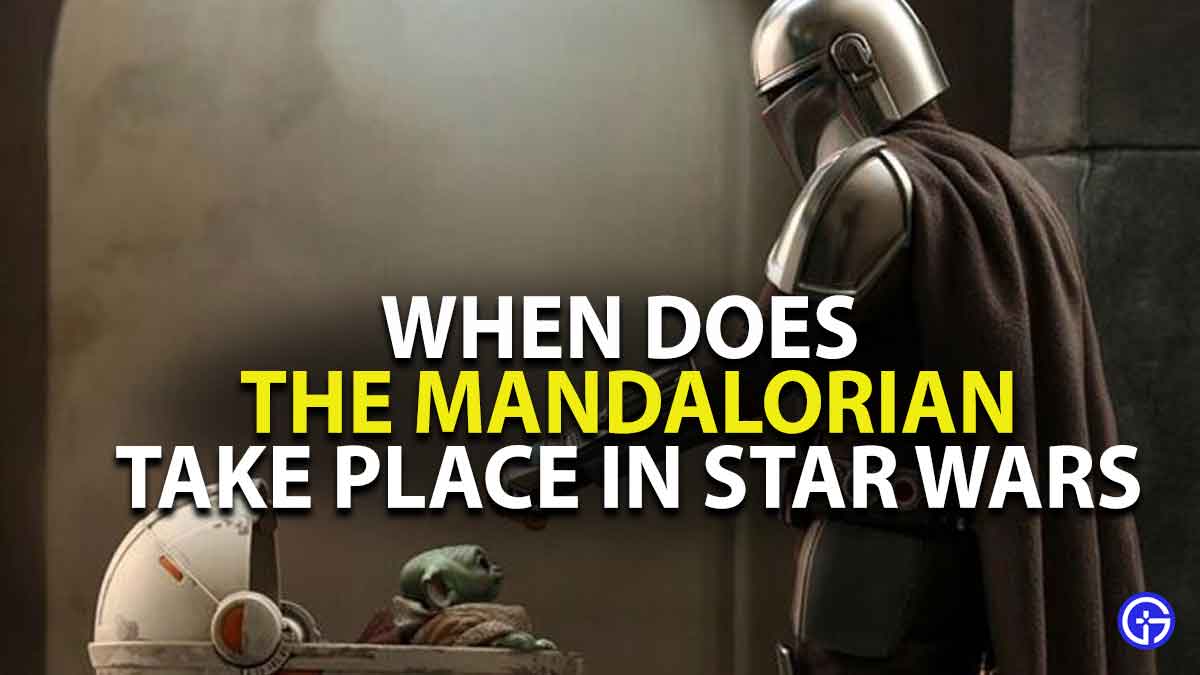 when does the mandalorian take place in star wars