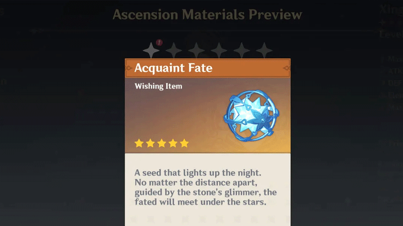 Acquaint Fate Genshin Impact Guide