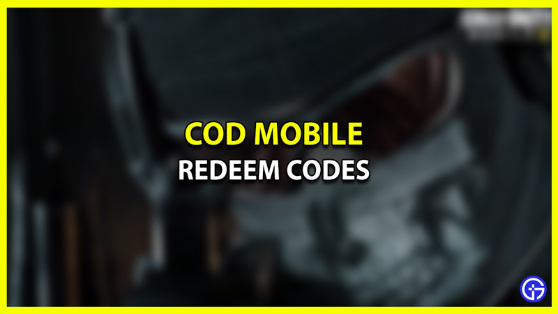 All Call of Duty Mobile Redeem Codes