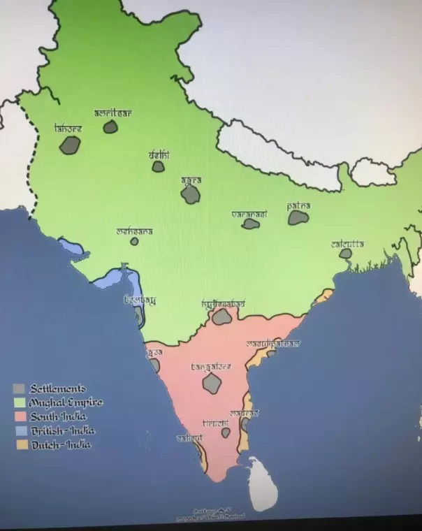 Assassin's Creed India Map