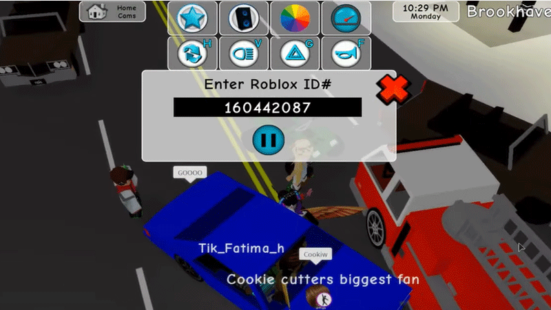 id de conjunto no brookhaven roblox