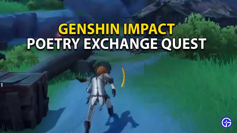 genshin impact poetry exchange