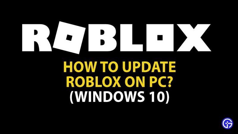 how to update roblox