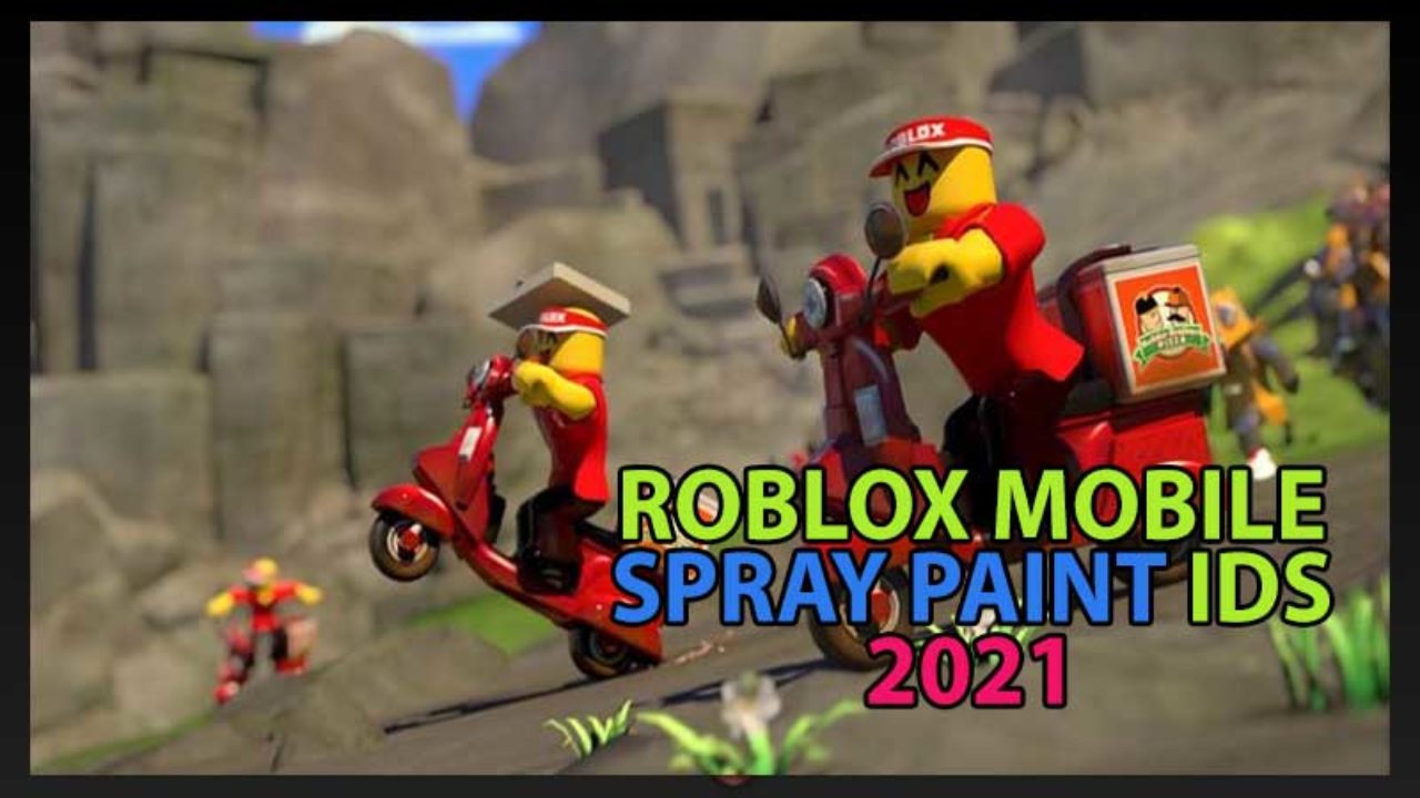 All New Roblox Mobile Spray Paint Codes April 2021 Gamer Tweak - roblox trailer girl 2021