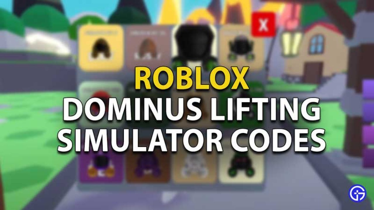 Roblox Dominus Lifting Simulator Codes May 2021 - codes for roblox lifting simulator