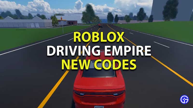 Roblox Driving Empire New Code January 2022 