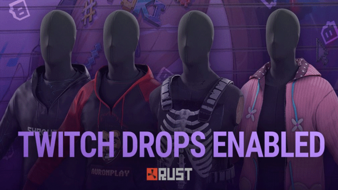 Rust How To Earn Twitch Drops List Of Streamers Rewards