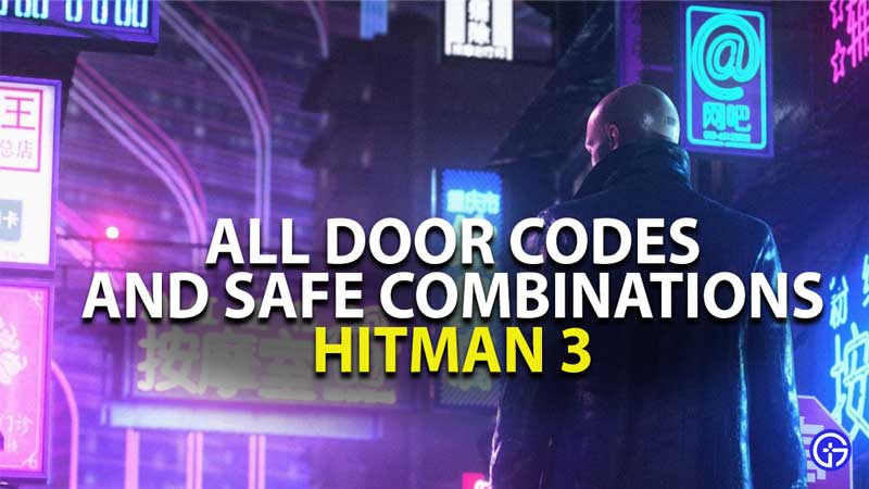 hitman 3 codes