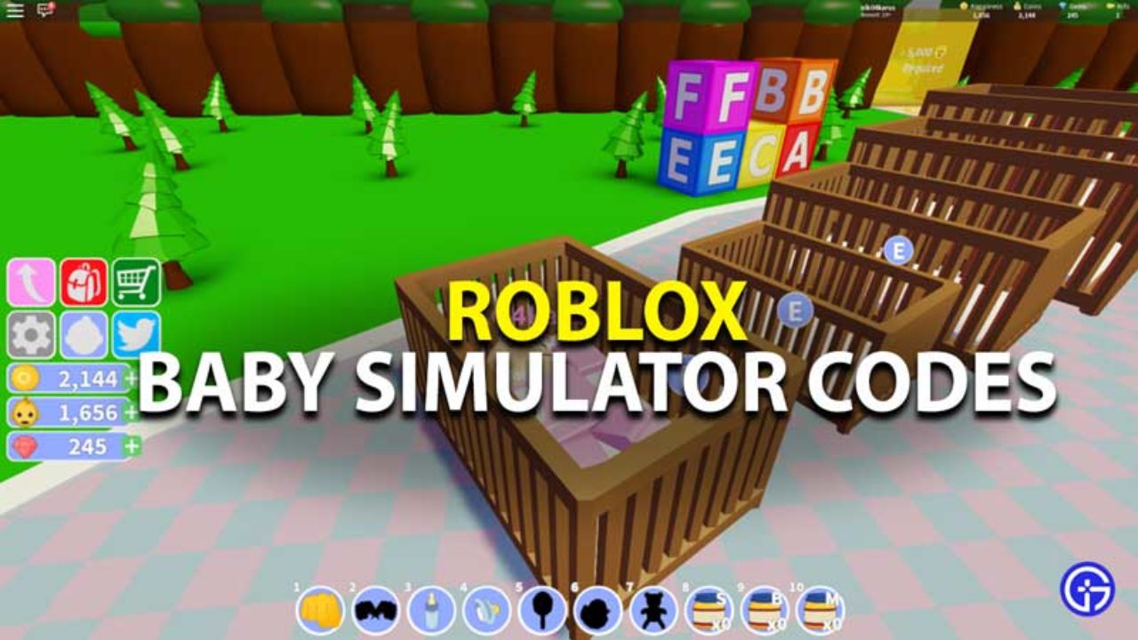 All New Roblox Baby Simulator Codes May 2021 Gamer Tweak - cheat codes in workout simulator in roblox