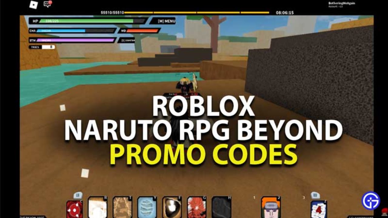 Roblox All New Naruto Rpg Beyond Promo Codes April 2021 Gamer Tweak - roblox beyond beta 85 all kg you can get list