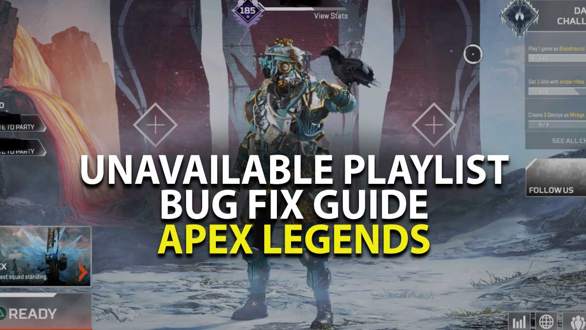 Apex Legends Unavailable Bug Fix Guide