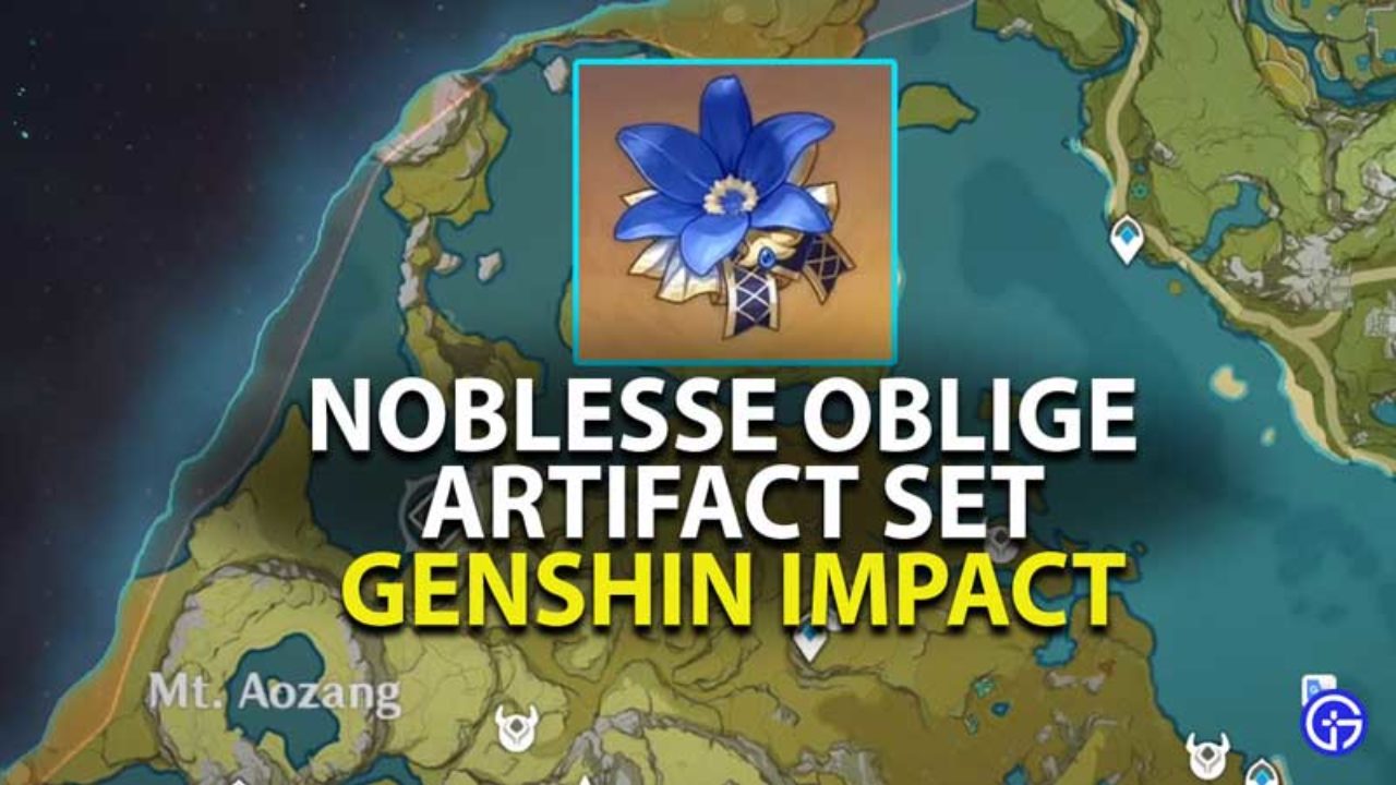How To Get Noblesse Oblige Artifact Set In Genshin Impact - what is the gold tetrimo crown of mastery roblox