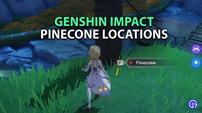 genshin impact pinecone locations