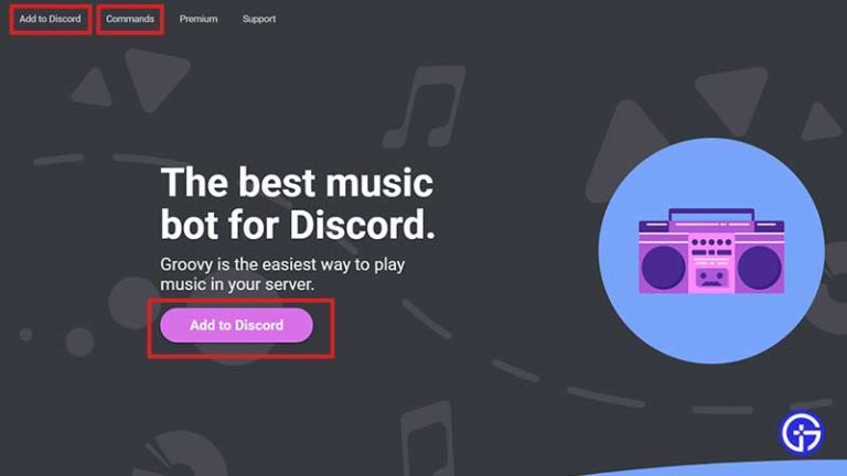 How To Add Groovy To Discord | Add Music Bot To Play Music