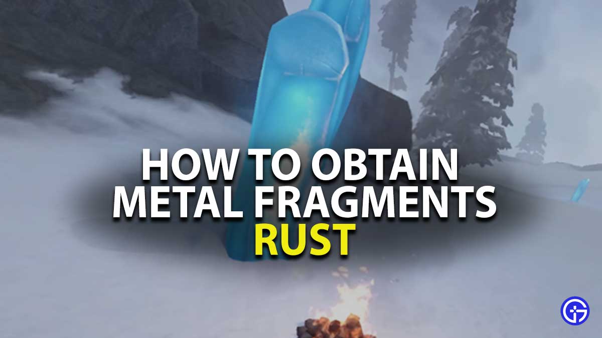 how to farm metal fragments rust