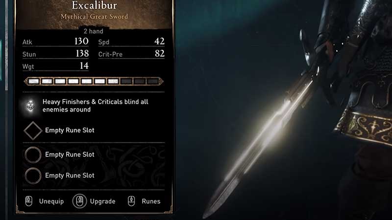 how to get isu excalibur