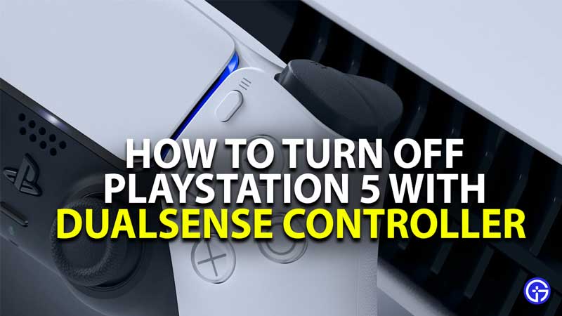 how to turn off ps5 with dualsense controller