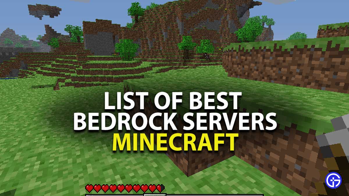 Best Minecraft Bedrock Servers List 2021 Ip Address How To Join