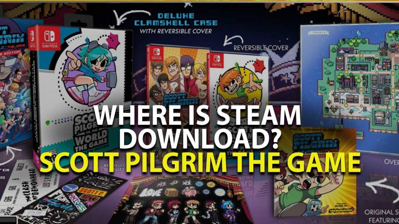 scott pilgrim vs the world the game physical copy
