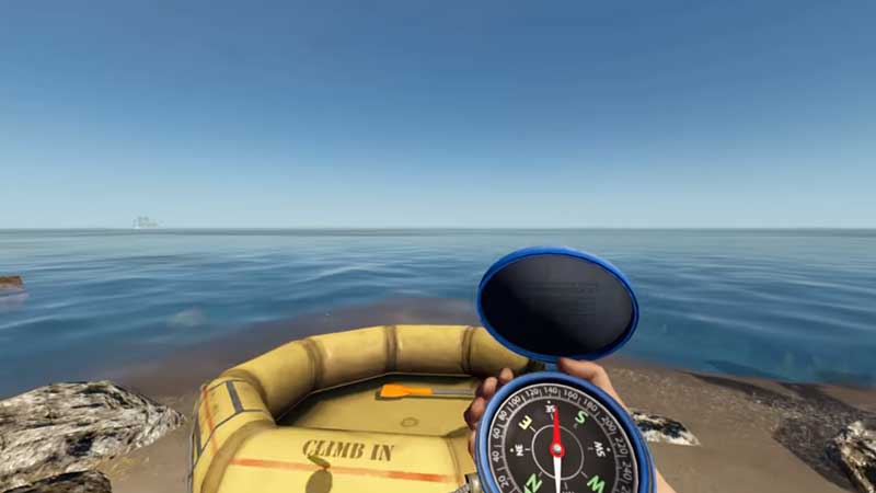 How to use Compass in Stranded Deep?