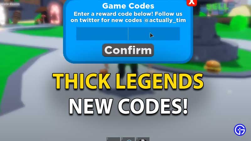 roblox thick legends codes