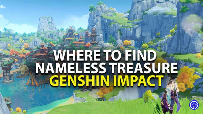 where to find nameless treasure in genshin impact
