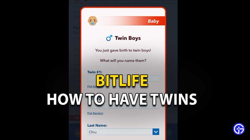 How To Have Twins In Bitlife