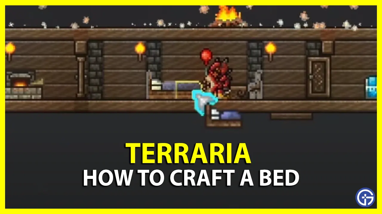How to Craft a Bed in Terraria (Materials & Crafting Stations)