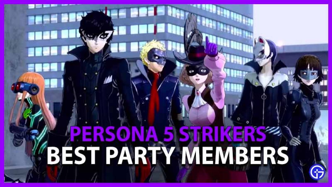 Persona 5 Strikers Best Party Members Guide Find Out Whom To Pick - joker persona roblox