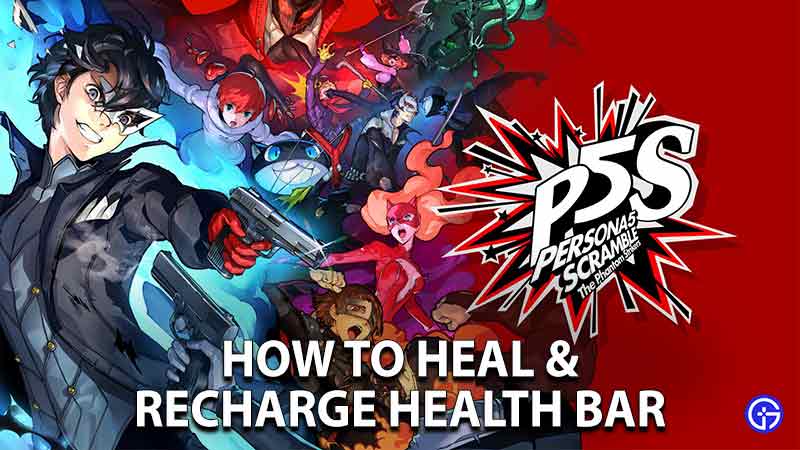 Persona 5 Strikers How To Heal
