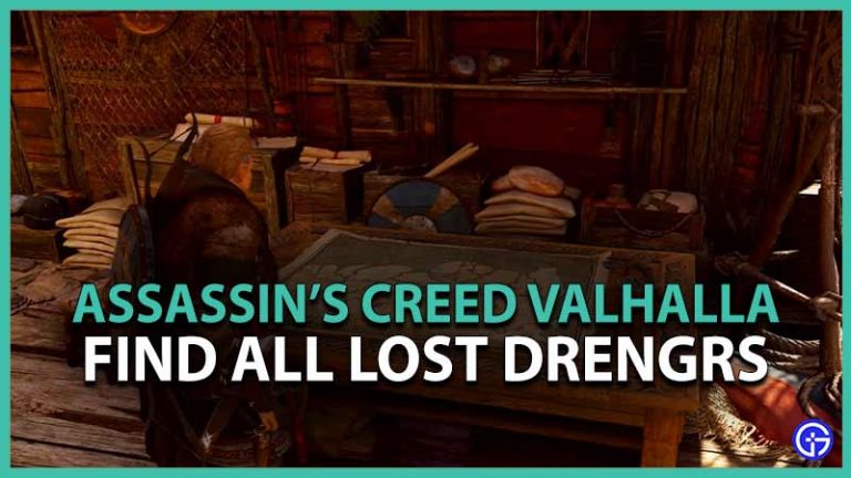 Ac Valhalla Where To Find All 6 Lost Drengrs Location Guide