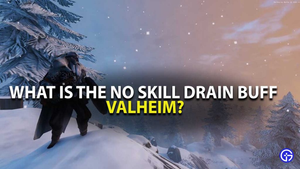 Valheim No Skill Drain Buff Guide