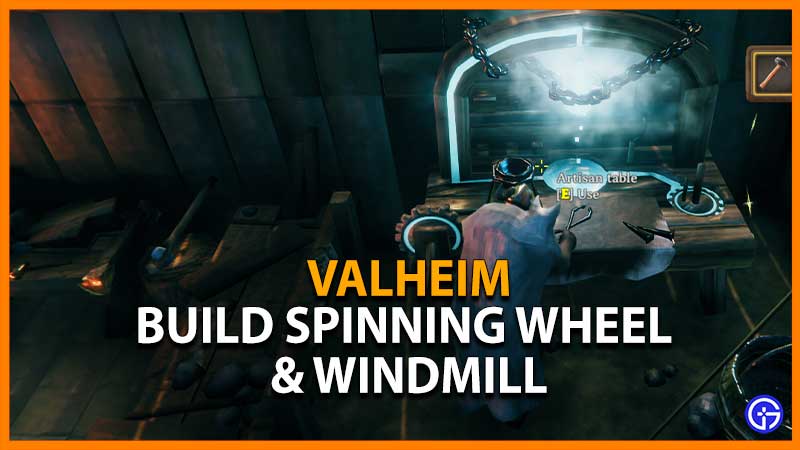 Valheim Spinning Wheel & Windmill