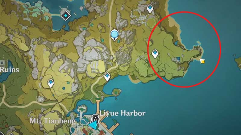 Where To Find A Blue Creature In Genshin Impact