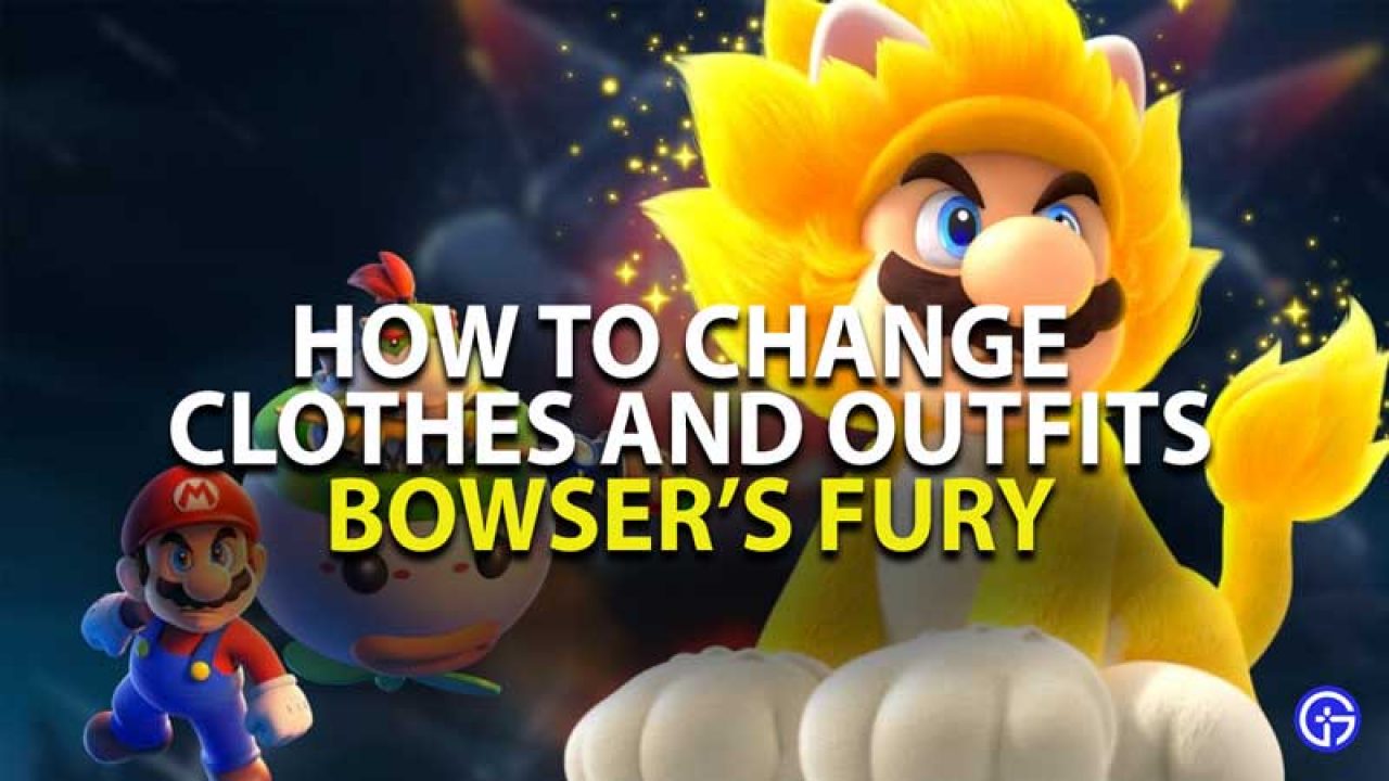 Super Mario 3d World Bowser S Fury How To Change Clothes Outfits - fury download roblox