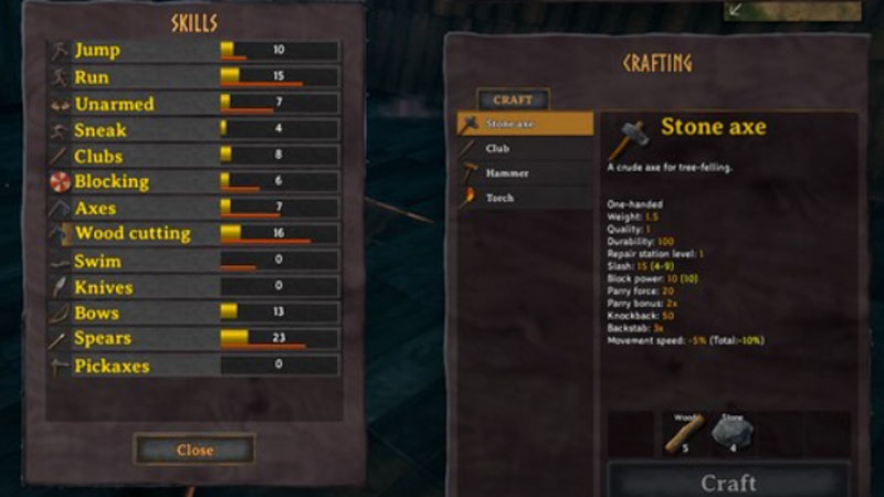 How to Level Up Skills in Valheim?