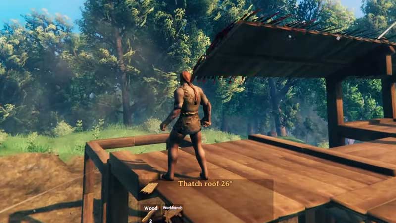 How to build a roof in Valheim
