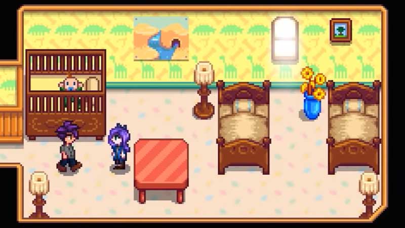 How to make kids in Stardew Valley