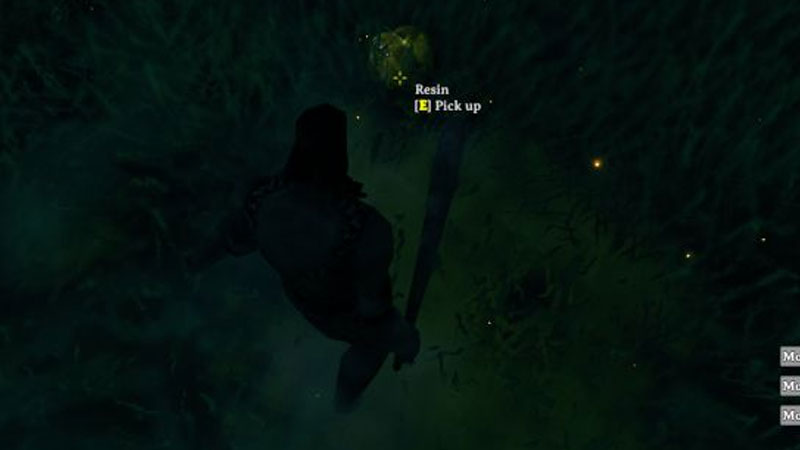 how to get resin in valheim