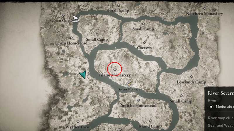 where to find severn river book of knowledge in assassins creed valhalla