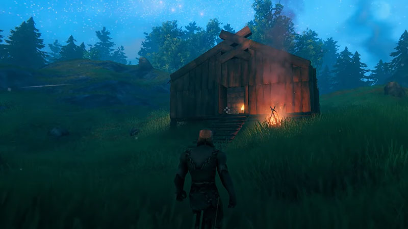 How to build a Shelter in Valheim?