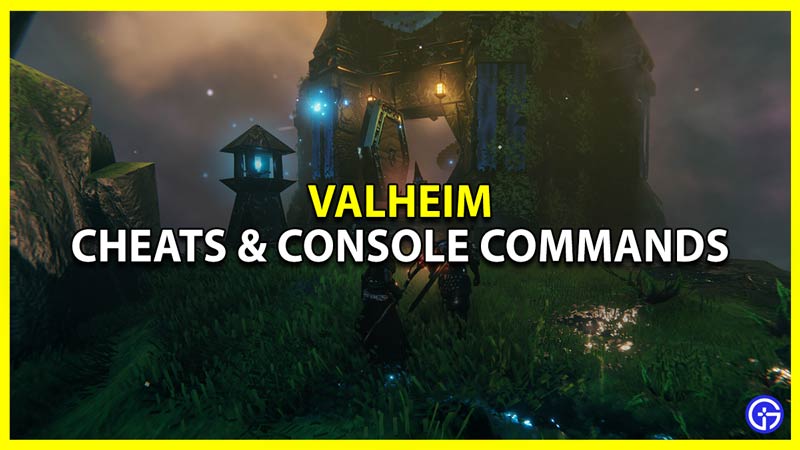 all cheats and codes to use in valheim