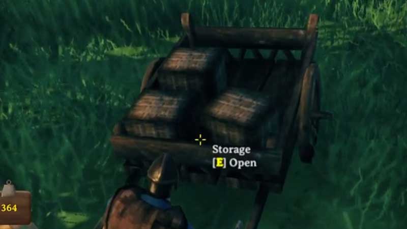 valheim cart storage